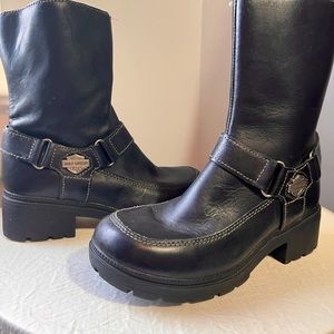 Harley Davidson Women’s Leather Biker Boot